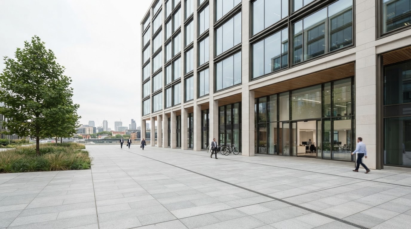 Capital Shift Route minimalist glass architecture symbolising structured, clear-headed market analysis